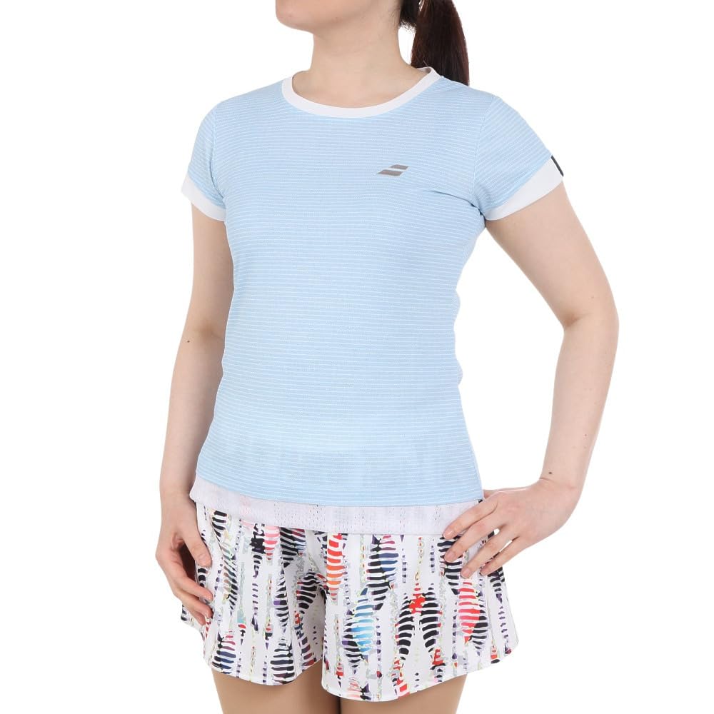 Babolat Tennis Wear CLUB SHORT SLEEVE SHIRT BWG4330C 2024SS Release Scheduled for Late March Available Women's (Short-Sleeve T-Shirt) Pre-order