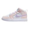 Air Jordan 1 Mid ALT PS Pink Wash Kids Sneakers White Violet-Frost FQ1311-601