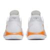 Anta Crazy 4 Rocket Exhaust Flame Slip Resistant Abrasion Resistant Low top Basketball Shoes Men's White Orange 112321113-1