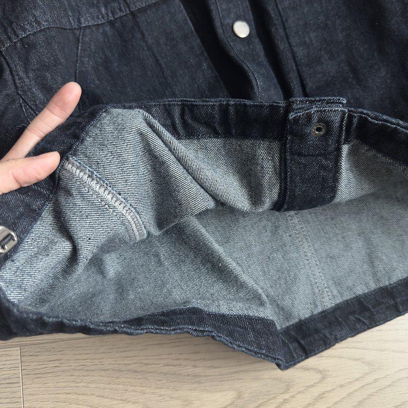 2026 Spring Retro Color Block Patchwork Denim Jacket - Women's Slim-Fit Casual Lapel Short Coat