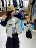 Girls' Stylish Autumn Baseball Jacket 2025 - Trendy Children's Fashion for Fall