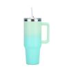 MRSIKEY Insulated Coffee Travel Mug with Handle and Straw