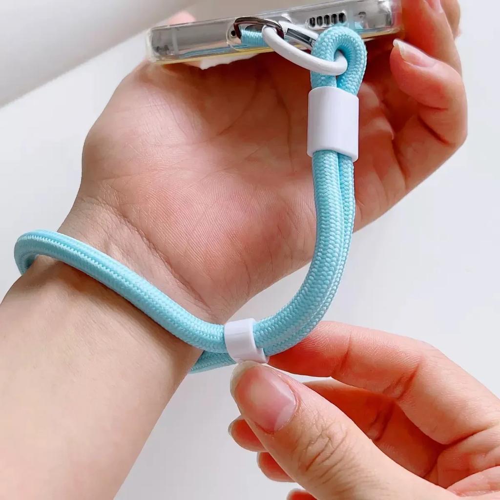 Adjustable Mobile Phone Short Lanyard Rope Cord Nylon Anti-Lost Hand Wrist Strap Universal for Mobile Phone Case Accessories