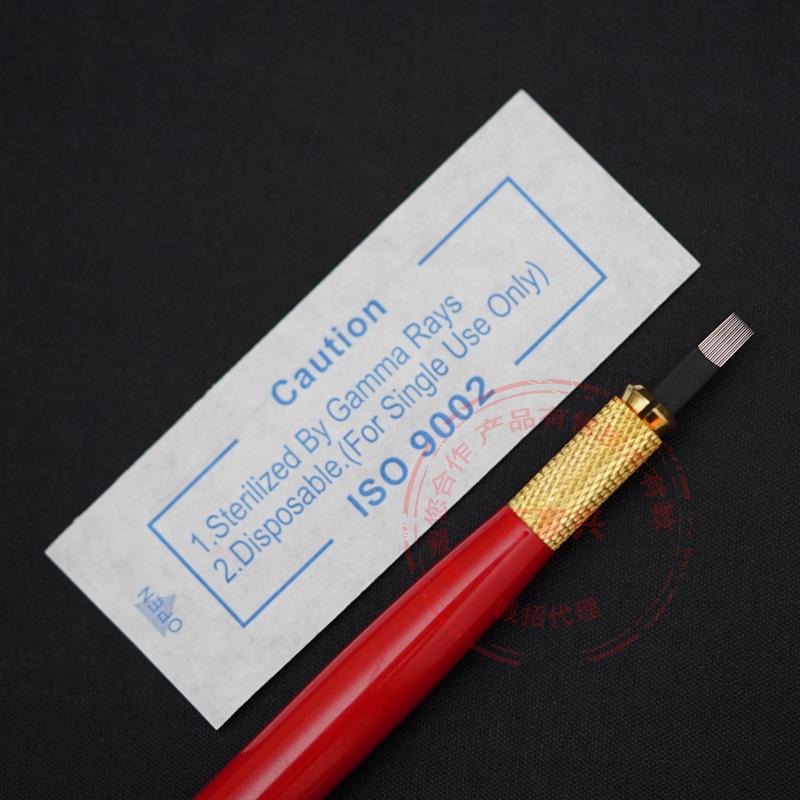 0.18mm Black Silk Microblading Needle for Lip & Eyeliner Tattoo