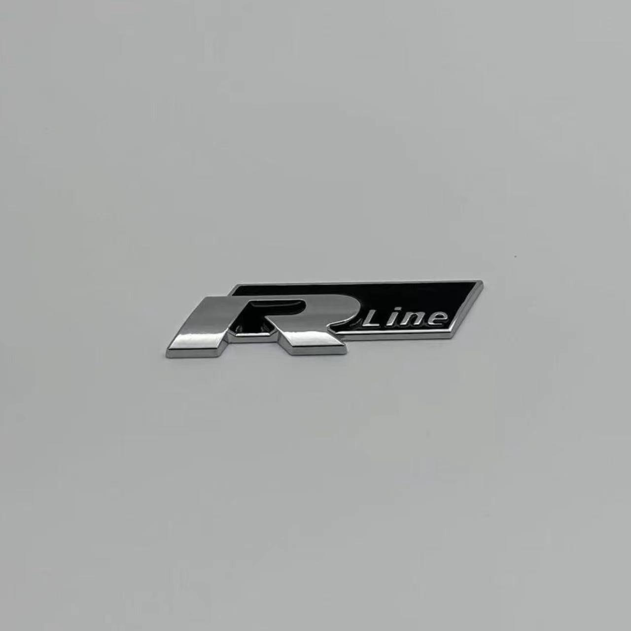 Модификация заднего алюминиевого логотипа Volkswagen R-Line для Passat CC