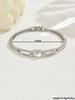 1PC Women's Fashion Minimalist Alloy Geometric Bracelet Bracelet Bracelet, Date, Travel, Banquet, Party, Festival Dressing Gift