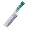 Damascus Steel Kitchen Nakiri Knife Japanese Knives Meat Cleaver Butcher Knife Vegetable Cutter Slicer