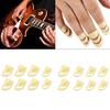 8Pcs Adjustable Open Design Finger Thumb Plectrums For Electric Guitars, Banjo