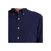 Polo Ralph Lauren SS23 Solid Color Long Sleeve Button Down Shirt With Pony Embroidery Men Shirts Dark-Blue MNPOWOV16821511-410