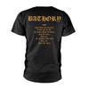 Bathory Unisex Adult Blood Fire Death Back Print T-Shirt