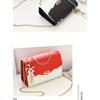 Festive Mini Shoulder Bag with Sparkling Details - PU Material, Lightweight, Adjustable Strap, and Magnetic Closure