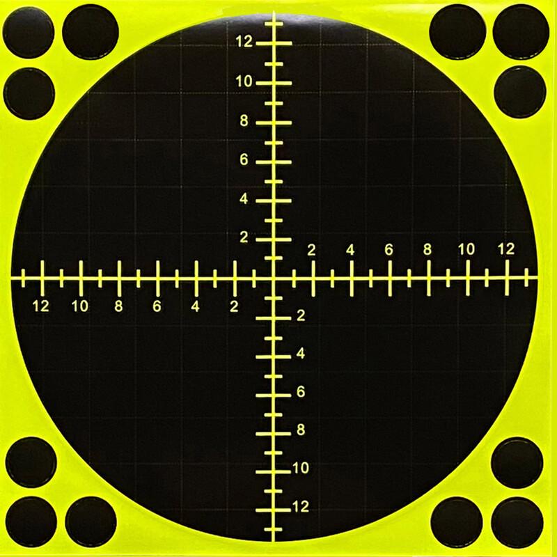 

Fluorescent Hard Plastic Adhesive Target Stickers