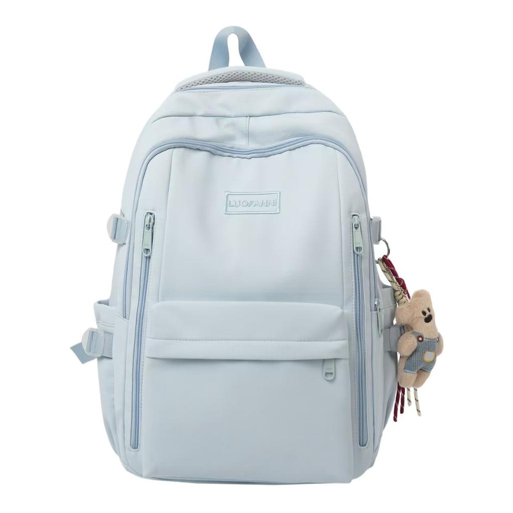 Schoolbag New Leisure Travel Backpack Stylish Simple Backpack College Style Female Junior High School Student College Student School Bag