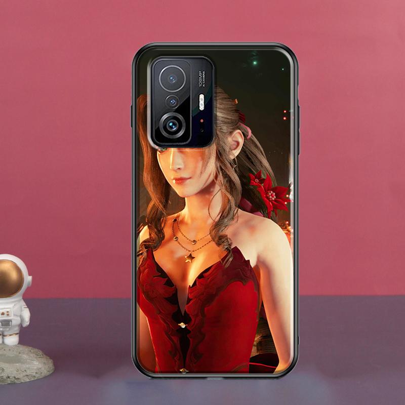 Aerith Gainsborough Final Fantasy For POCO X5 X3 F5 Pro X4 F4 GT M5s C40 F3 Case For Xiaomi 13 Lite 12 11T 12T Pro 12X Cover