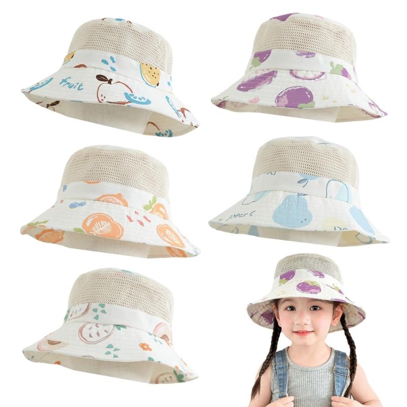 Lightweight Foldable Childrens Sun Hat Sun Protection Wide Brimmed Outdoor Beach Hat