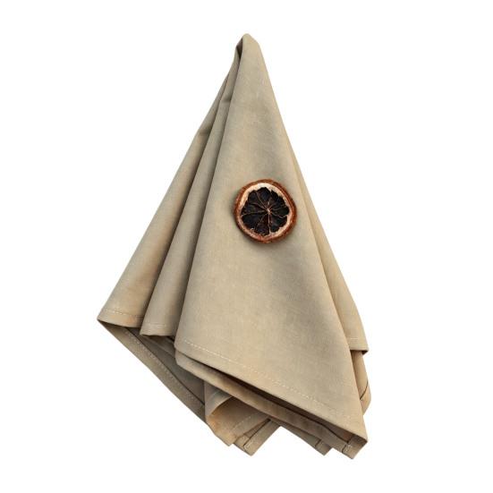 Rustic Cloth Napkin Linen Size#45