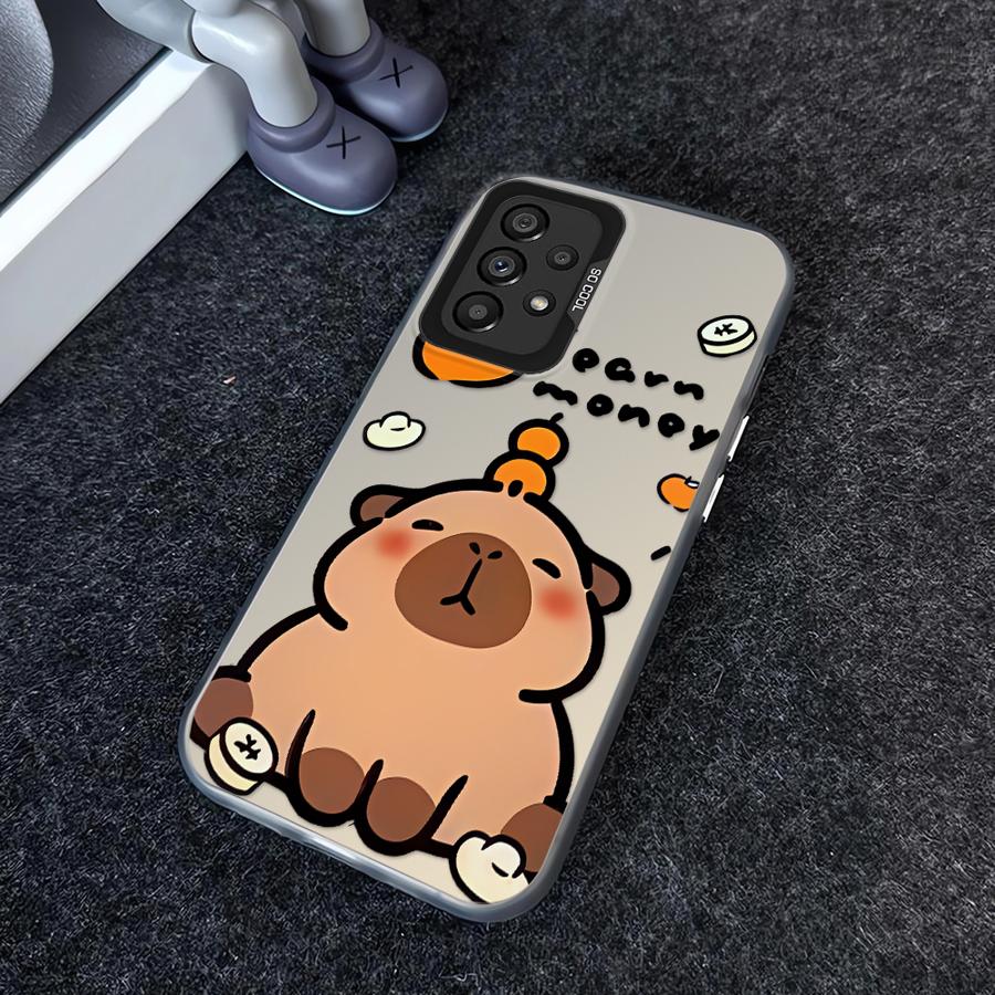 Cute Capibala Case For Samsung For Galaxy A13 A17 A23 A16 A34 A14 A32 A15 A24 A25 A12 Soft Shell
