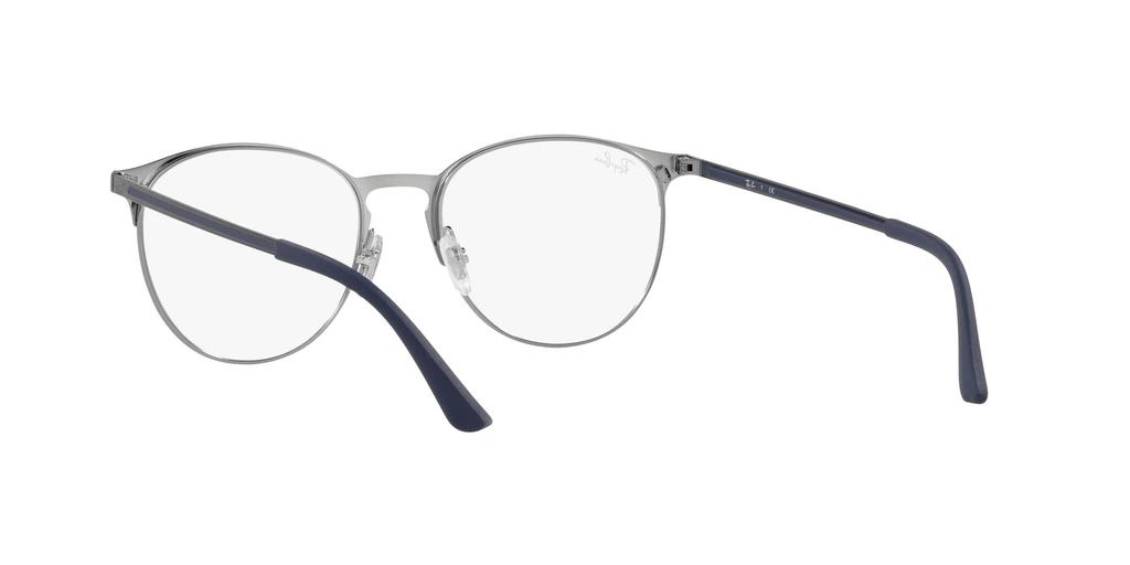 Eyeglasses RX6375 53 Prescription lenses Matte lenses [Ray-Ban] Gunmetal/Gunmetal/Demo