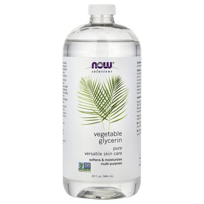 Solutions, Vegetable Glycerin, 32 Fl Oz (946 Ml)