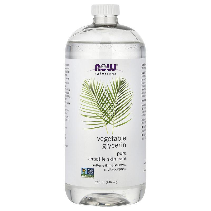 Solutions, Vegetable Glycerin, 32 Fl Oz (946 Ml)