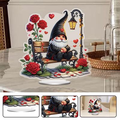 Acryl Sonderform Goblin Schreibtisch Diamantmalerei Kits 5D DIY Diamantmalerei Tischdekorationen Diamantmalerei Schreibtischdekorationen