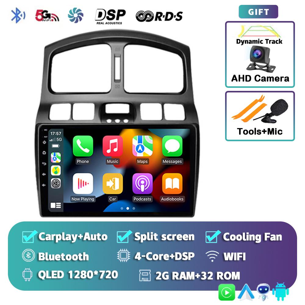 

Android 14 Carplay Авто Магнитола Для Hyundai Classic Santa Fe 2005 2006-2015 GPS Мультимедийный Видеоплеер Головное Устройство 2Din Стерео