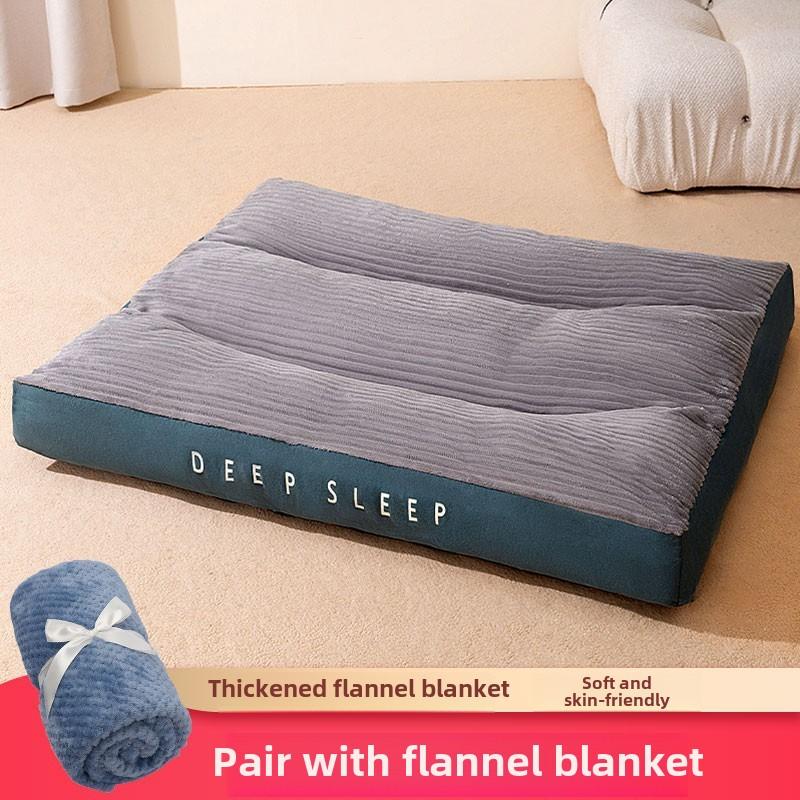 Hundehütte Winter Warm Hundematte Schlafendes Hundebett Abnehmbares Katzennest Schlafmatte Winter Kleiner Hund Haustierbedarf