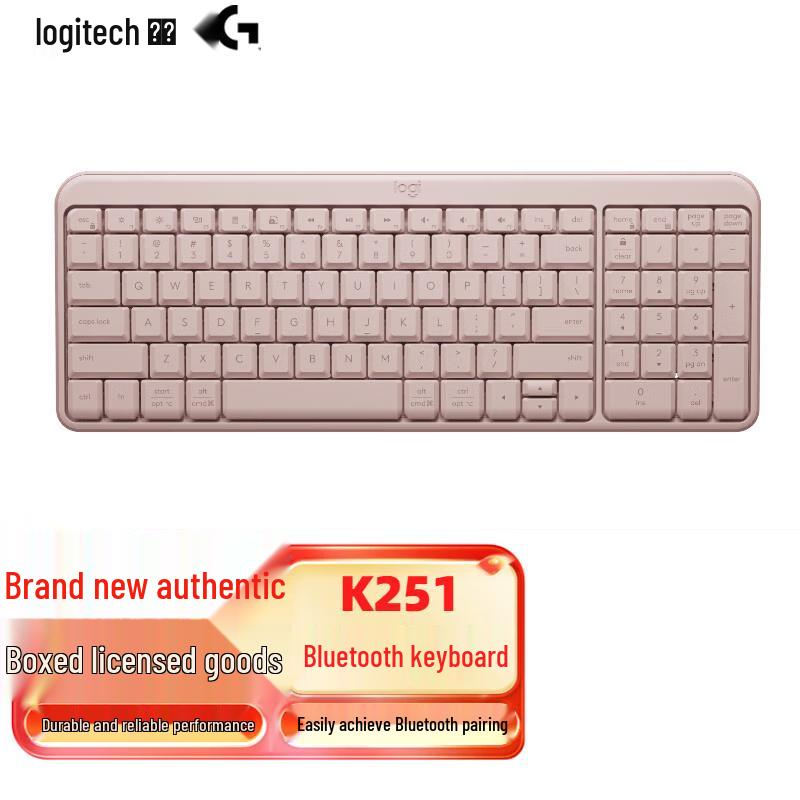 Logitech K251 Dual-Mode Wireless Bluetooth Office Keyboard