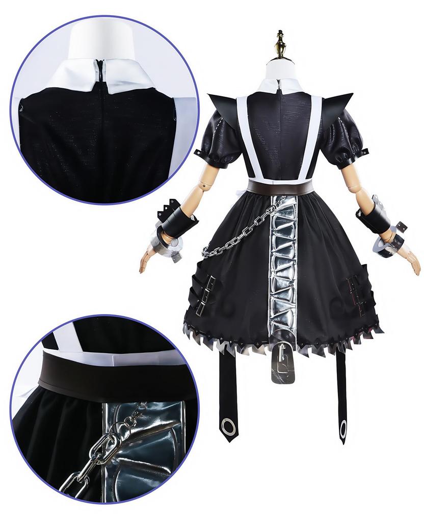 [NOKIJP] ZenZero Cosplay Karin Wix Cosplay Costume, ZenZero Zone Zero Costume for Adults, School Festivals, Events, Costume, ZaneZero ZZZ (Karin, 3XL)