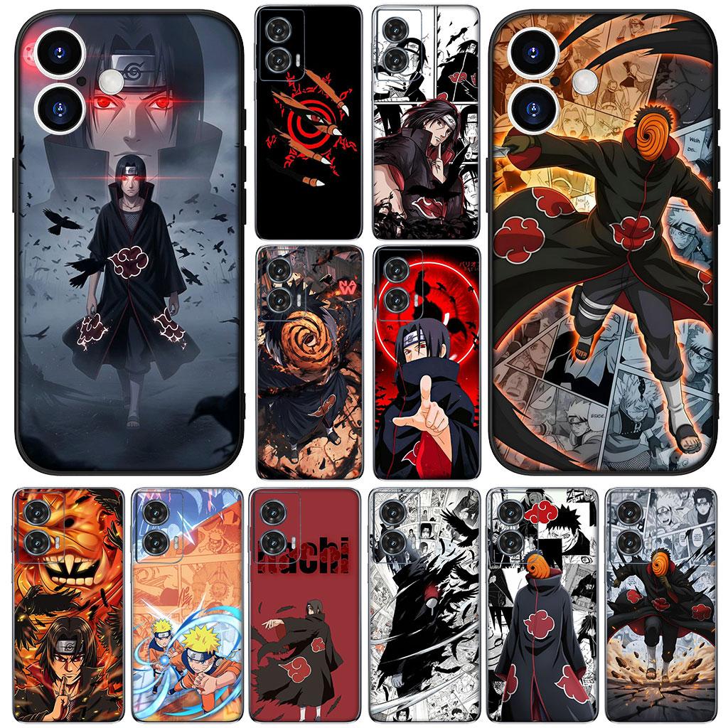 Itachi Uchiha Tobi Narutos Obito Phone Cover for Samsung Galaxy S25 S24 S23 Fe Ultra Plus S7 Edge A05 A06 A16 A55 A15 A35 Case