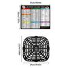 Multifunksjonell Airfryer Grillplate Airfryer Kokebrett Airfryer Bakeformer Airfryer Tilbehør til Airfryer