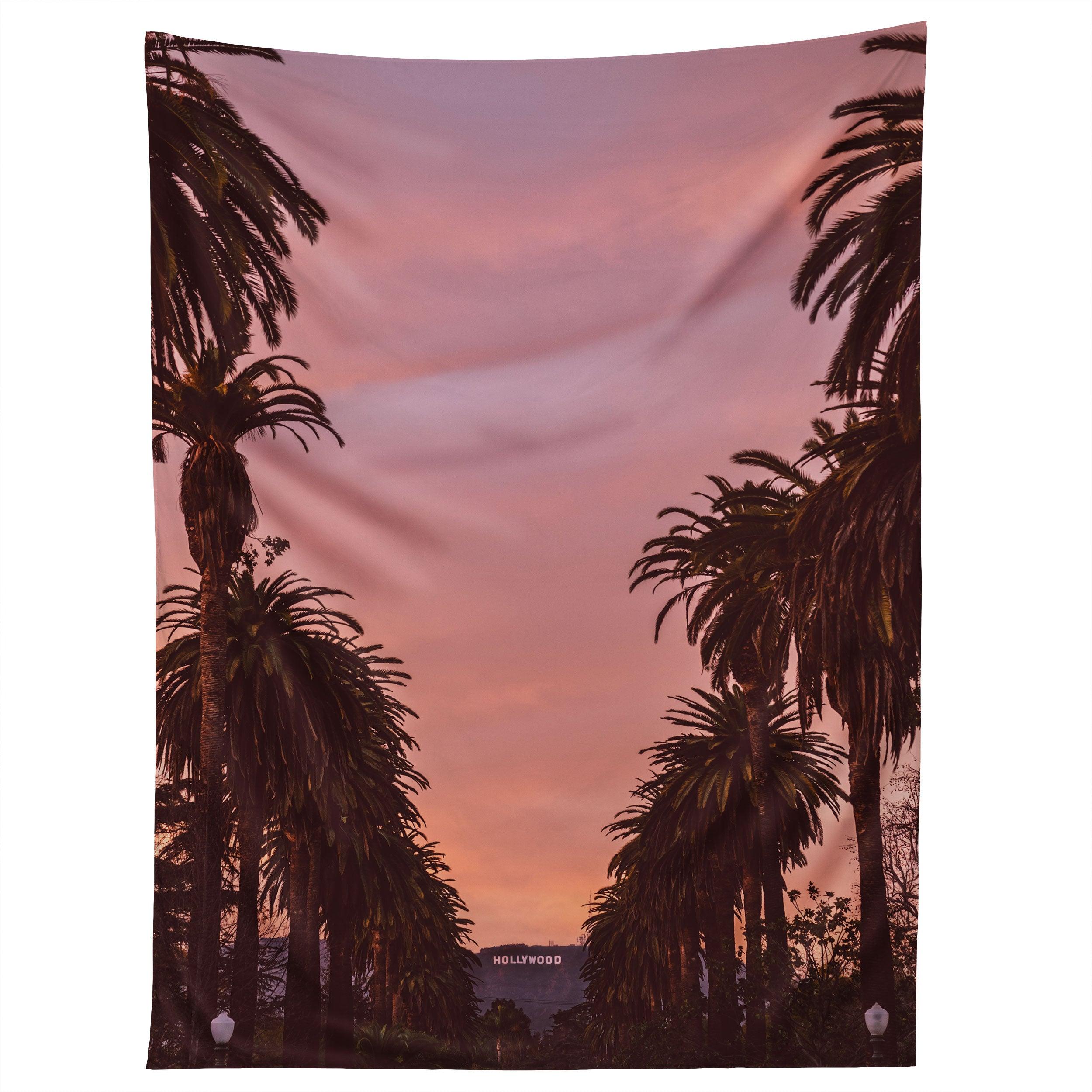HOLLYWOOD tapestry 75x100 чёрный