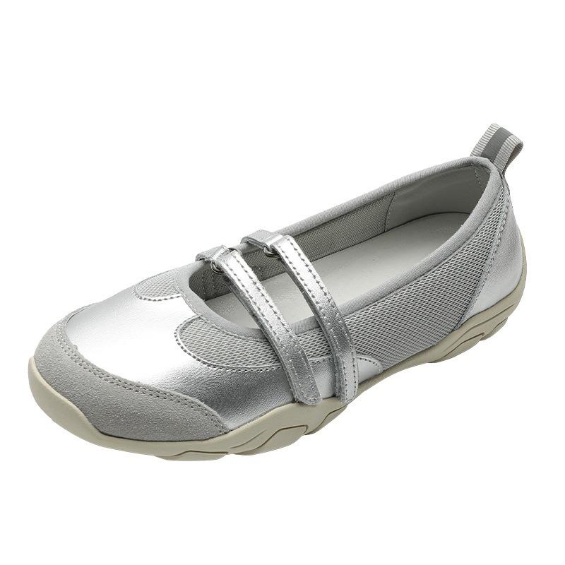New niche design sports Mary Jane shoes women's versatile casual ballet shoes flat single shoes