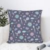 Microbes Dark Pillowcase Cushion Cover Decoration Iui Fertility Treatment Pattern Throw Pillow Case Cover Living Room Square