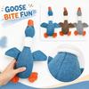 Plush Linen Squeaky Toy for Dogs, Interactive Teething Toy with Squeaker - Fun Pet Toy for Puppy, Small and Medium Breeds