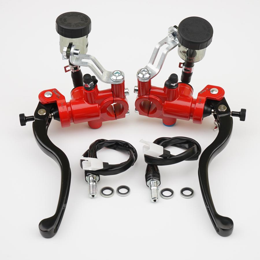 Universal 17.5mm Brake PX1 Motorcycle Brake Clutch Pump Lever Radial Master Cylinder 7/8" 22mm For Yamaha Kawasaki Suzuki
