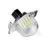 LightEmitting Diode License Plate Light, Rear Car Accessories, Compatible with Automobile