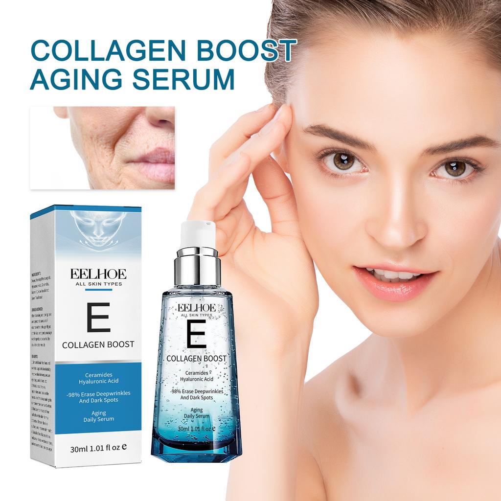 Collagen Firming Serum Deeply Hydrates and Tightens the Skin, Restructures Collagen To Combat Aging and Reduce Wrinkles