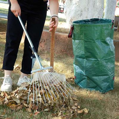 Blueberry Garden Leaf & Branch Collection Bag - Large Capacity Planting & Storage Bag