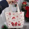 Cartoon Christmas Tree Handheld Bag Large Capacity Merry Christmas Decor  Party Favors