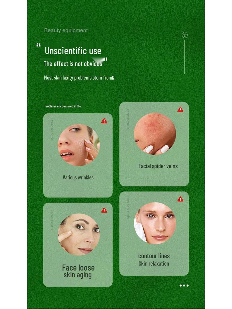 ZGTS Titanium Microneedle Roller for Acne and Skin Care