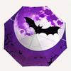 1pc Moon Bat Automatic Open/close Umbrella, 8-Rib Sturdy Structure, Portable Travel Umbrella, Parties, Everyday Use, Outdoor Accessory, Arti