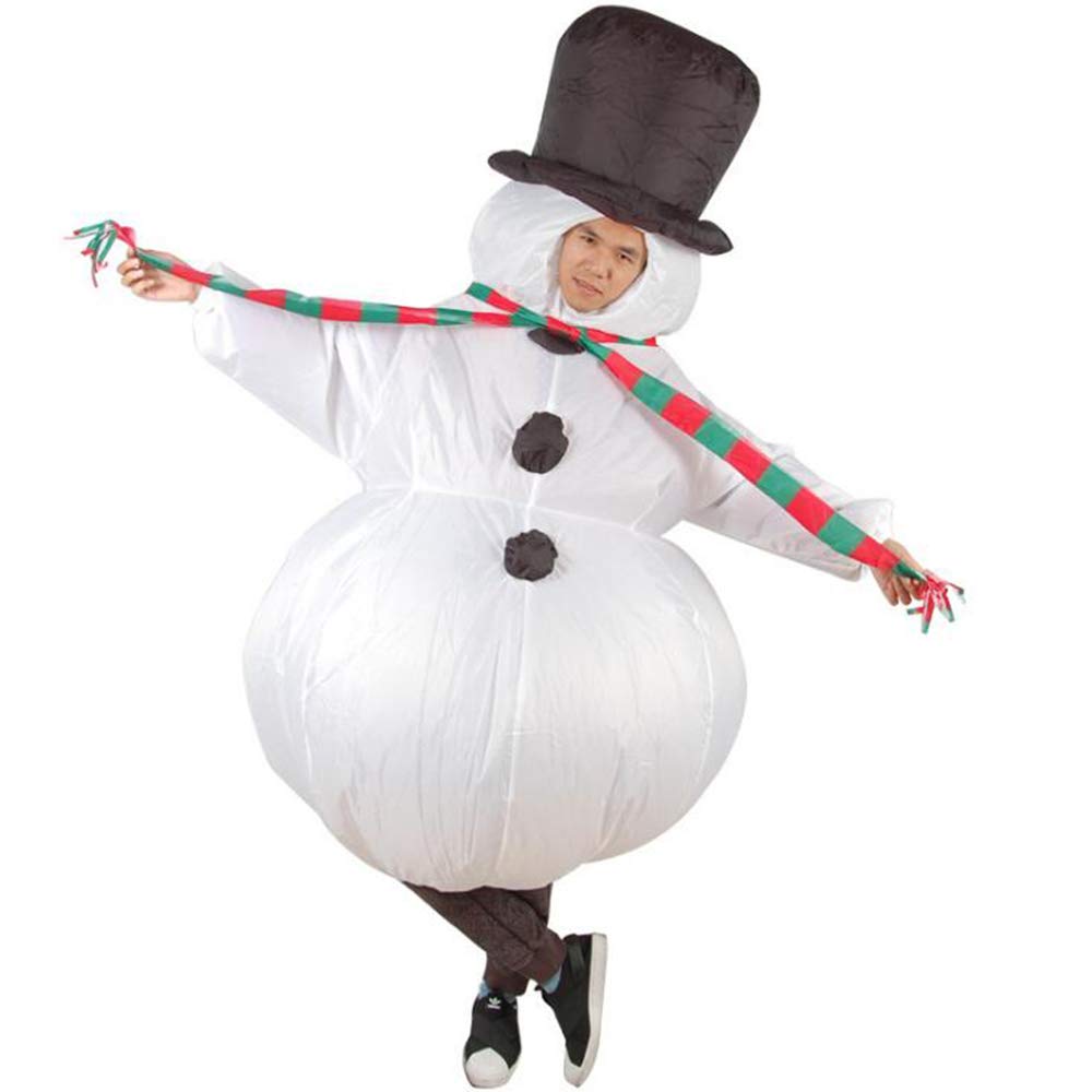 

Рождественский надувной снеговик Снеговик Рождественский Школьный Надувной Рождественский Включает Комплект Костюм, Хэллоуин, Костюм, Милый, Смешной, Привлекательный Наряд,