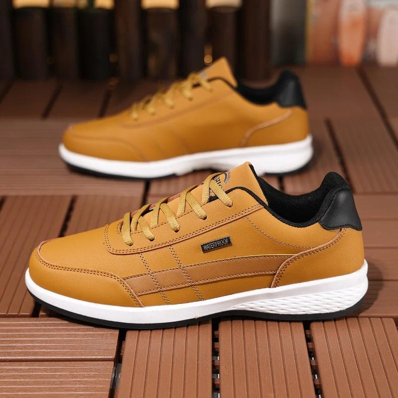 Men Shoes Sneakers Trend Casual Shoe Italian Breathable Leisure Male Sneakers Non-slip Footwear Men Vulcanized Shoes