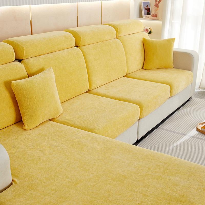 Stretch Seat  Cover Sofa Cushion Furniture Protector For Sofa Thick Seat Cushion Washable Slipcover Sofa Cover For Living Room