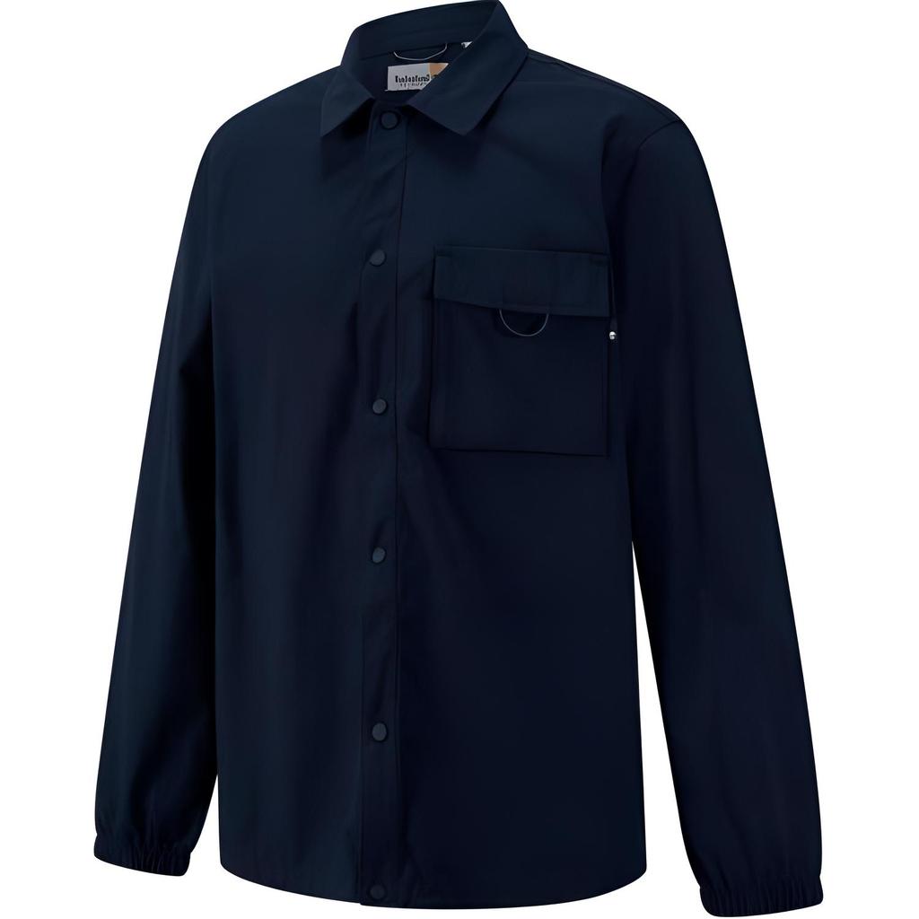 Timberland Polo Sport Fashion Long Sleeve Shirt Men shirts Navy-Blue A5M46-433