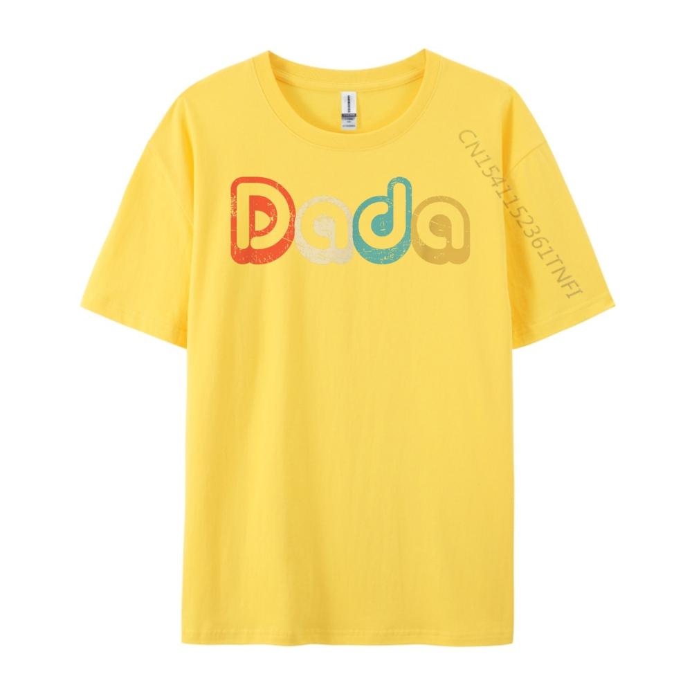 Father Day For New Dad Him Papa Grandpa Dada Graphic Tee Cotton Funny T Shirts