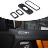 For Mercedes-Benz G Class G500 G63 W463 2019-2025 Real Carbon Fiber Windows Lift Button Switch Panel Cover Trim Accessories