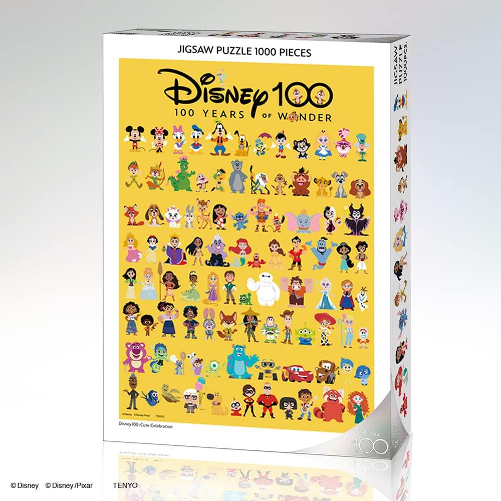 1000-piece jigsaw puzzle Disney100:Cute Celebration (51 x 73.5 cm)