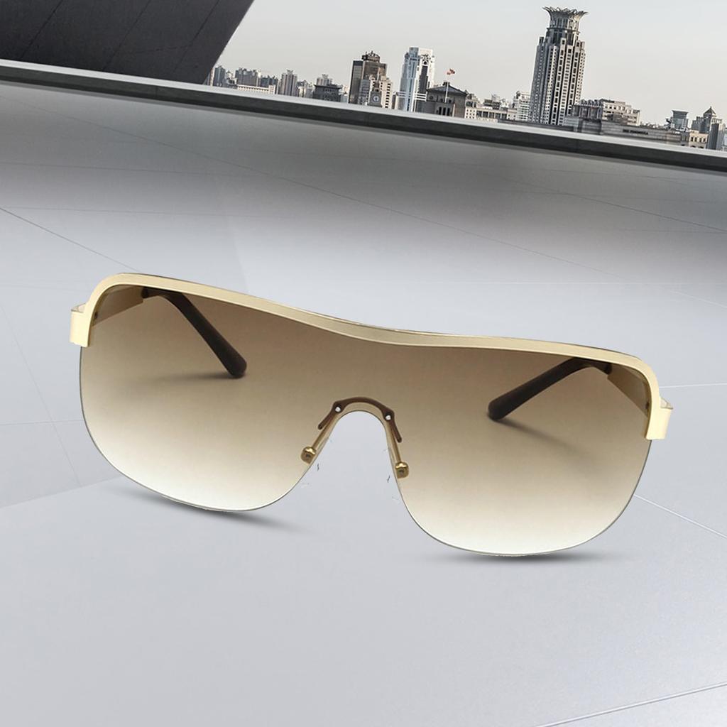 Oversized Sunglasses Magnesium Aluminum Alloy Frame Uv400 Fashion Glasses